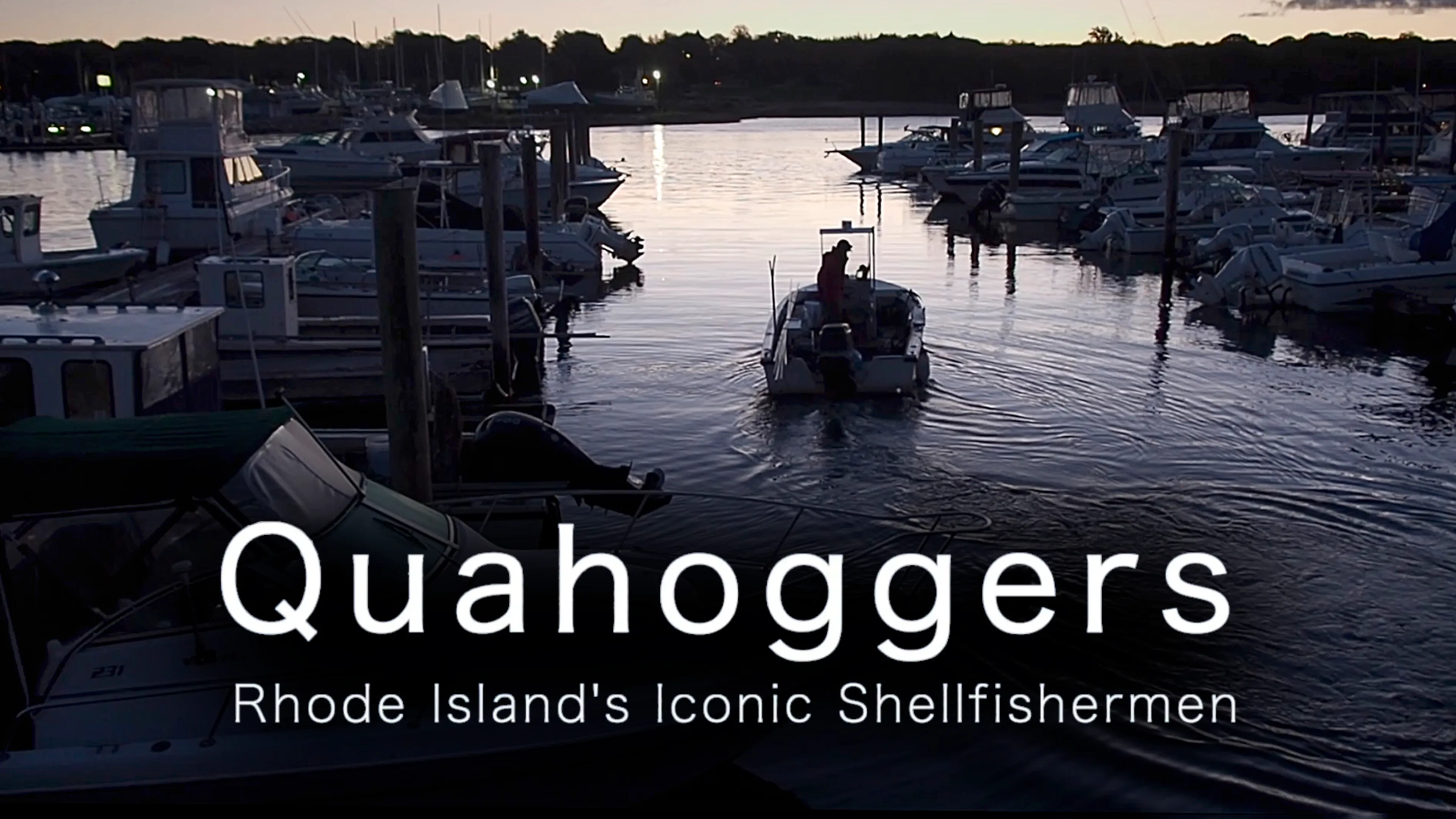Quahoggers: Rhode Island's Iconic Shellfishermen poster